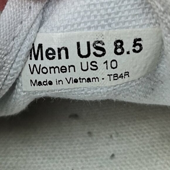 Vans Men's 8.5 or Ladies Size 10 Watercolor Unisex Hand Painted Canvas Sneakers - Picture 7 of 9